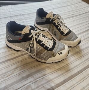 On Running Women's Black and White Running Shoes
